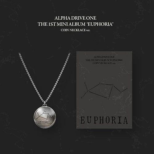 ALPHA DRIVE ONE - EUPHORIA 1ST MINI ALBUM COIN NECKLACE VER