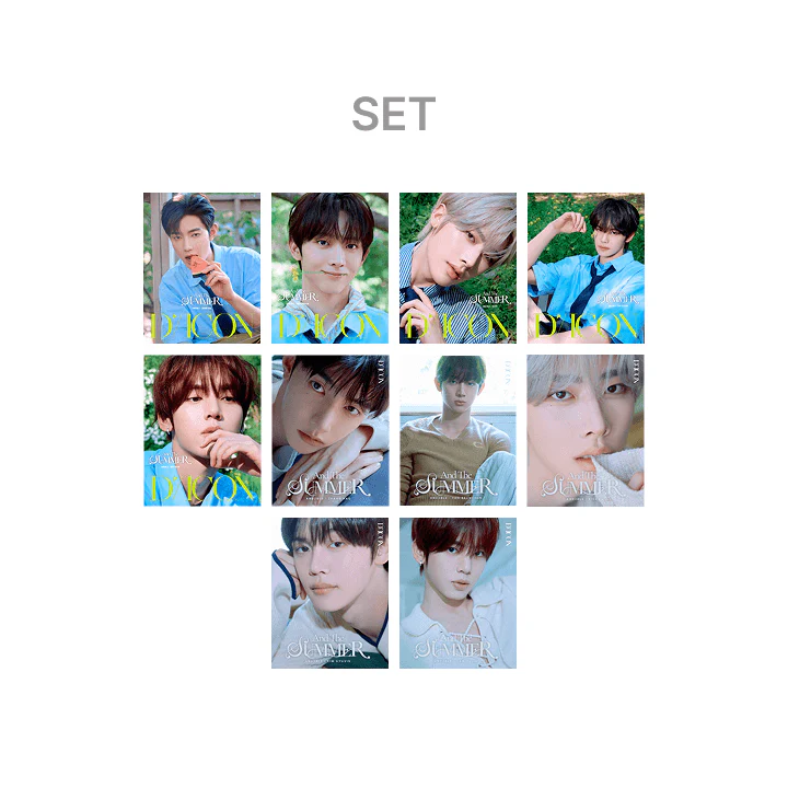 AND2BLE - DICON VOLUME N35 AND THE SUMMER WEVERSE SHOP GIFT A+B TYPE SET