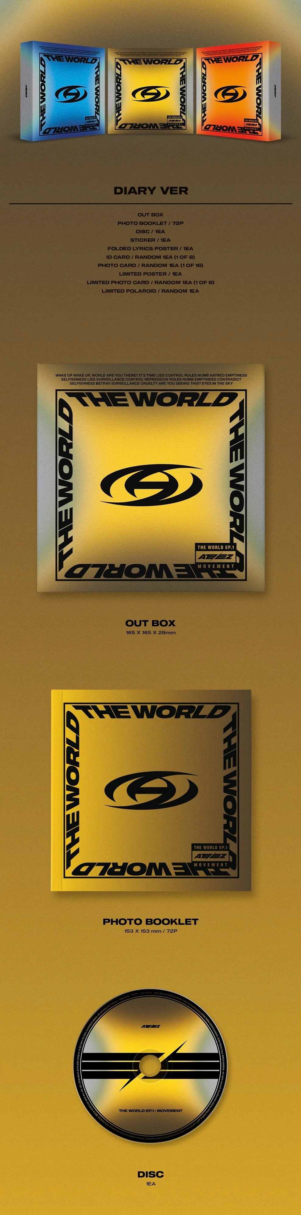 ATEEZ - ALBUM THE WORLD EP.1 MOVEMENT - Image 7