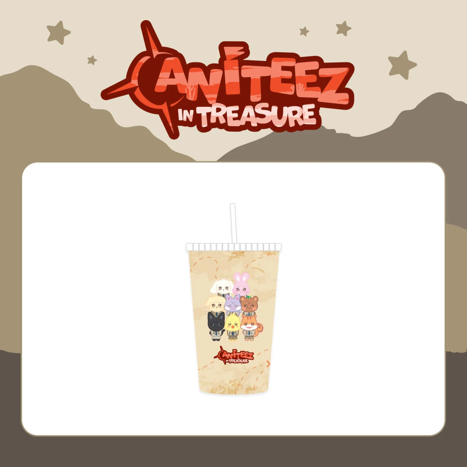 ATEEZ - ANITEEZ IN TREASURE OFFICIAL MD COLD CUP