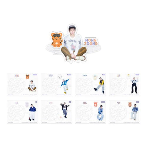 ATEEZ - ATINY'S VOYAGE : TINY MYSTERY 2026 ATEEZ FANMEETING OFFICIAL MD ACRYLIC STOPPER KIT