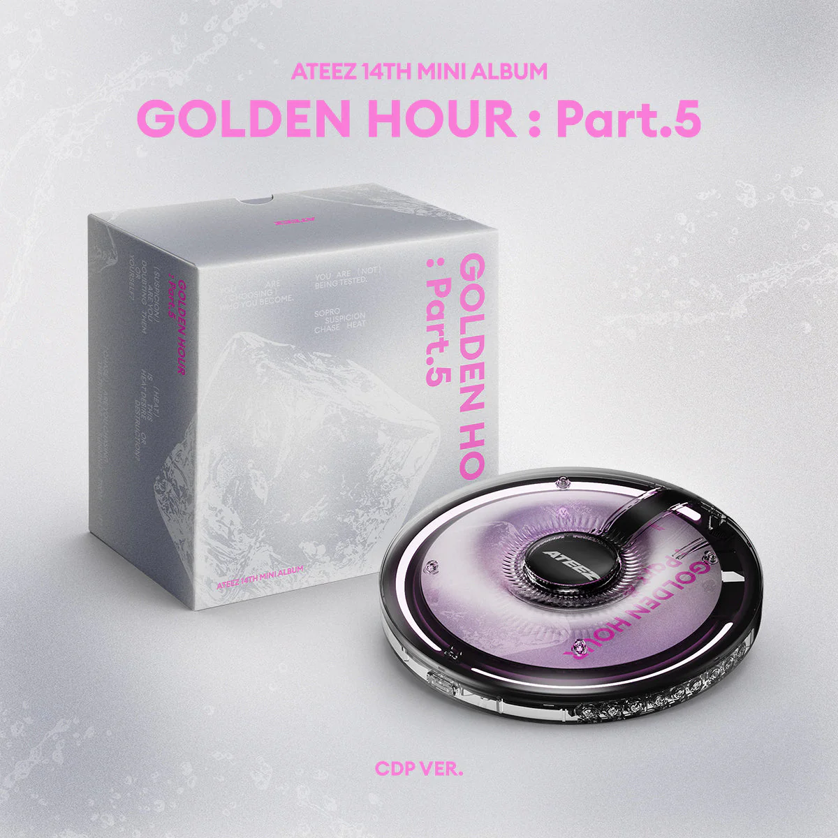[2ND PRE-ORDER] ATEEZ - GOLDEN HOUR : PART.5 14TH MINI ALBUM MAKESTAR GIFT CDP VER
