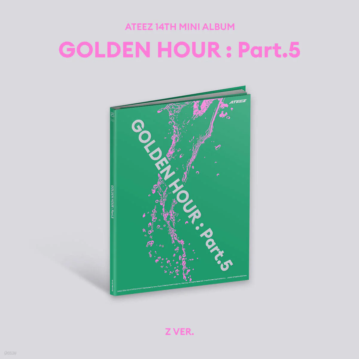 ATEEZ - GOLDEN HOUR : PART.5 14TH MINI ALBUM STANDARD Z VER
