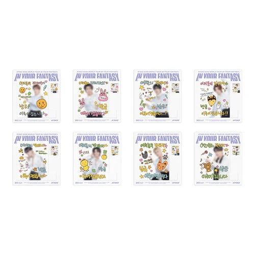 ATEEZ - IN YOUR FANTASY 2025 WORLD TOUR OFFICIAL MD SLIDING PUZZLE