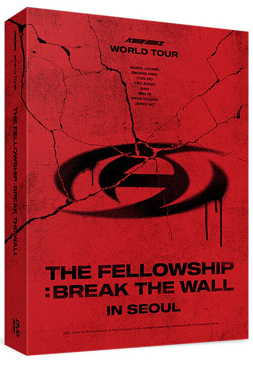 ATEEZ - THE FELLOWSHIP : BREAK THE WALL WORLD TOUR IN SEOUL DVD