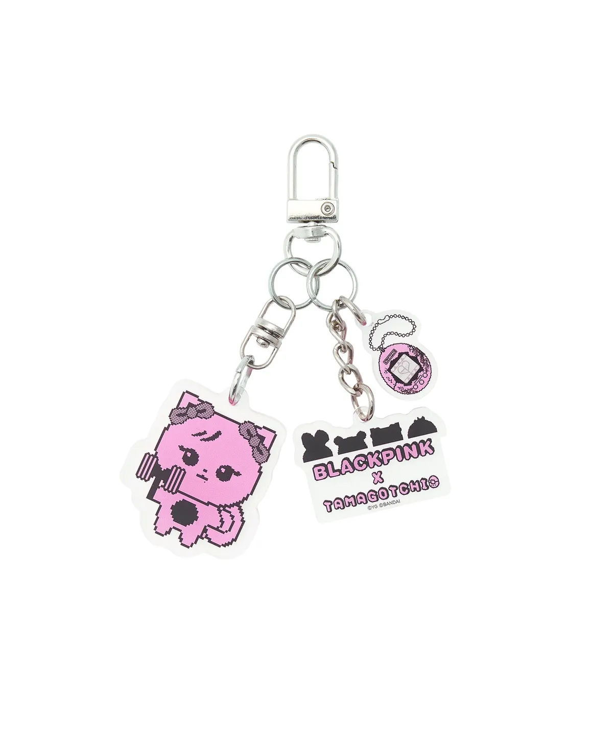 BLACKPINK - BLACKPINK X TAMAGOTCHI OFFICIAL MD ACRYLIC KEYCHAIN - Image 3