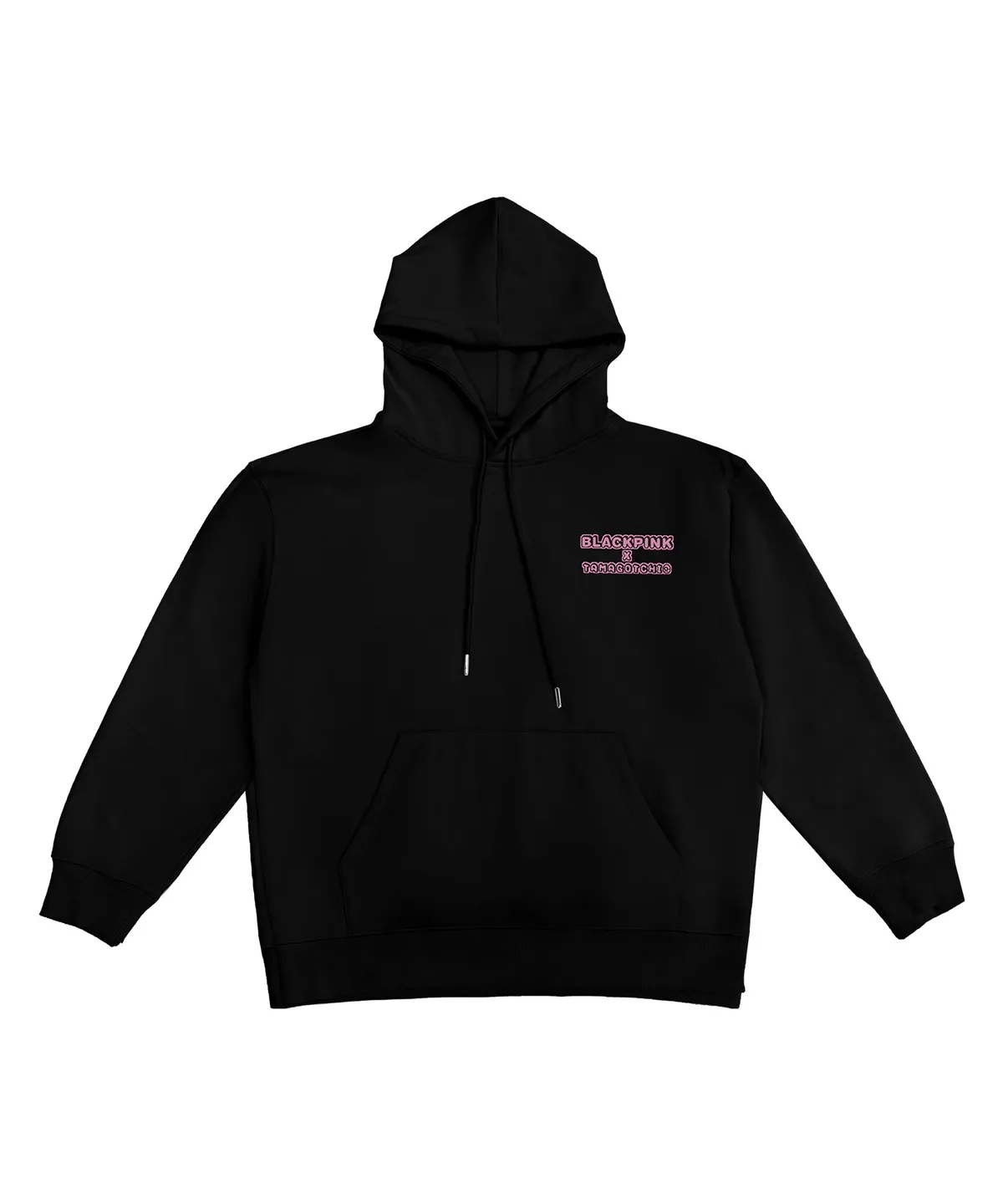 BLACKPINK - BLACKPINK X TAMAGOTCHI OFFICIAL MD PINK GALAXY HOODIE BLACK