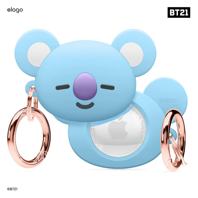 BT21 - AIRTAG CASE KEYRING - Image 2