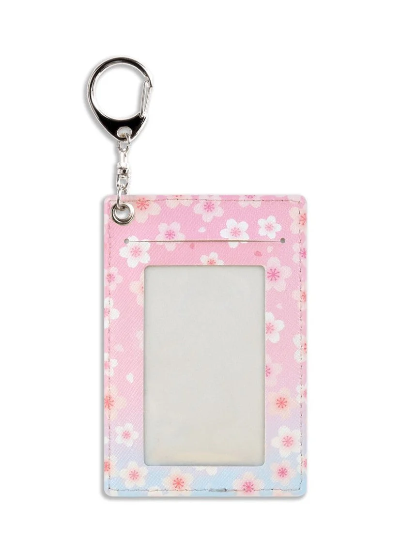 BT21 - CHERRY BLOSSOM LEATHER PATCH CARD HOLDER KOYA - Image 2