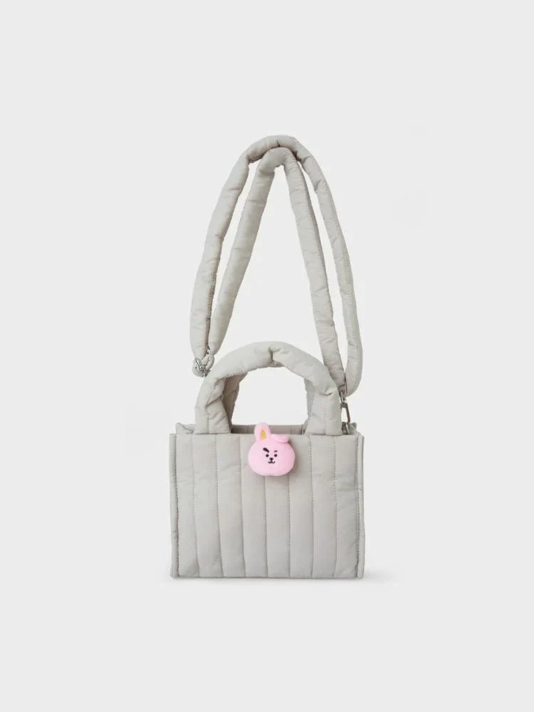 BT21 FACE DOLL BADGE 2 WAY QUILT BAG - Image 4