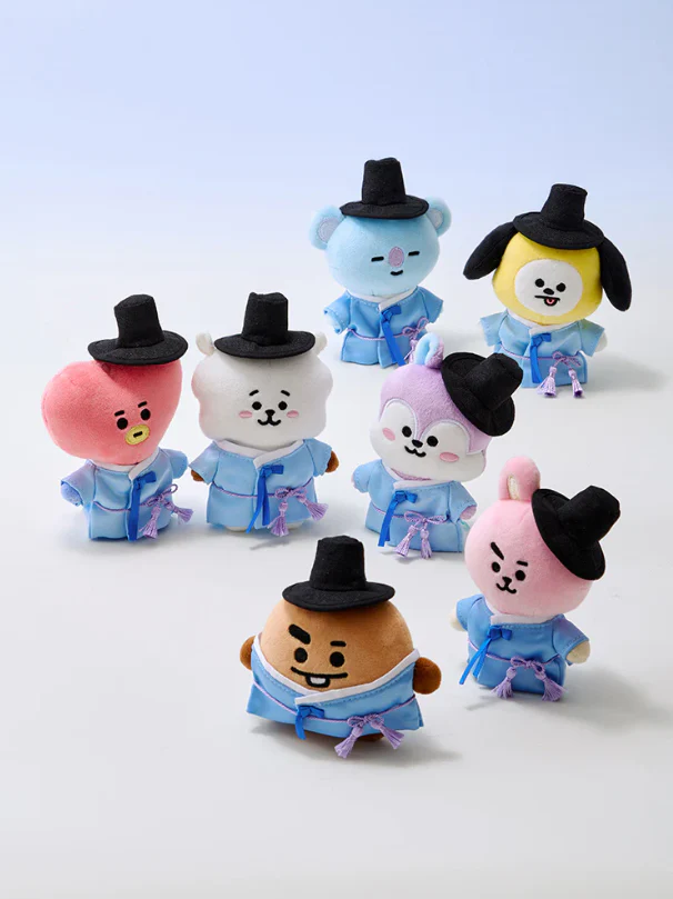 BT21 - K-SEONBI PLUSH KEYRING