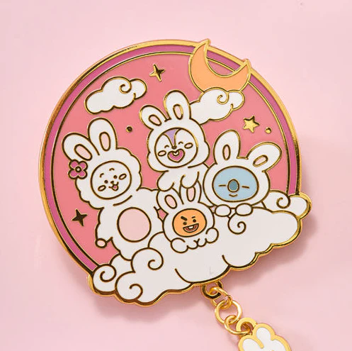 BT21 - K-TOKKI EDITION METAL MAGNET VER.1