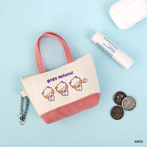 BT21 MININI CANVAS BAG AND POUCH - Image 18