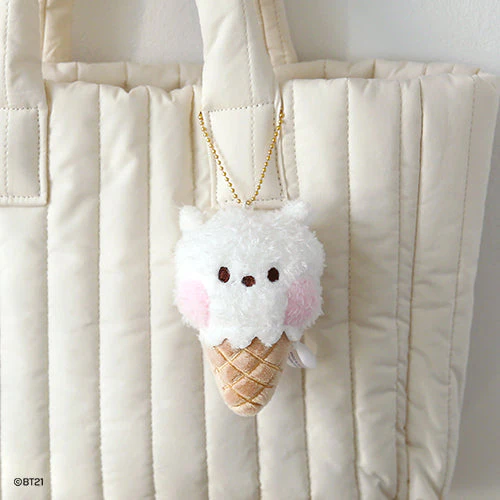 BT21 MININI ICE CREAM PLUSH KEYRING - Image 6