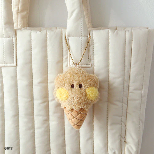 BT21 MININI ICE CREAM PLUSH KEYRING - Image 7