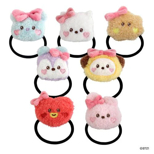 BT21 - MININI PLUSH HAIR TIE LOVELY