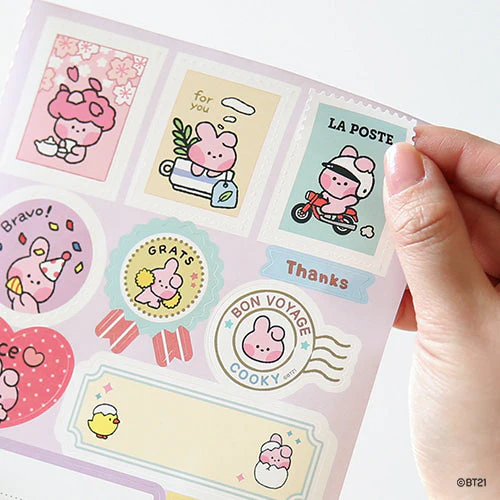 BT21 - MININI REMOVABLE GIFT STICKER - Image 7