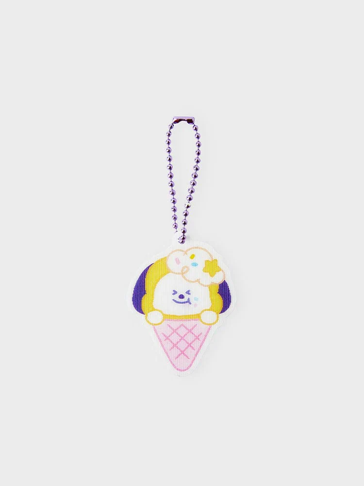 BT21 ON THE CLOUD RENTICULAR KEYRING - Image 3