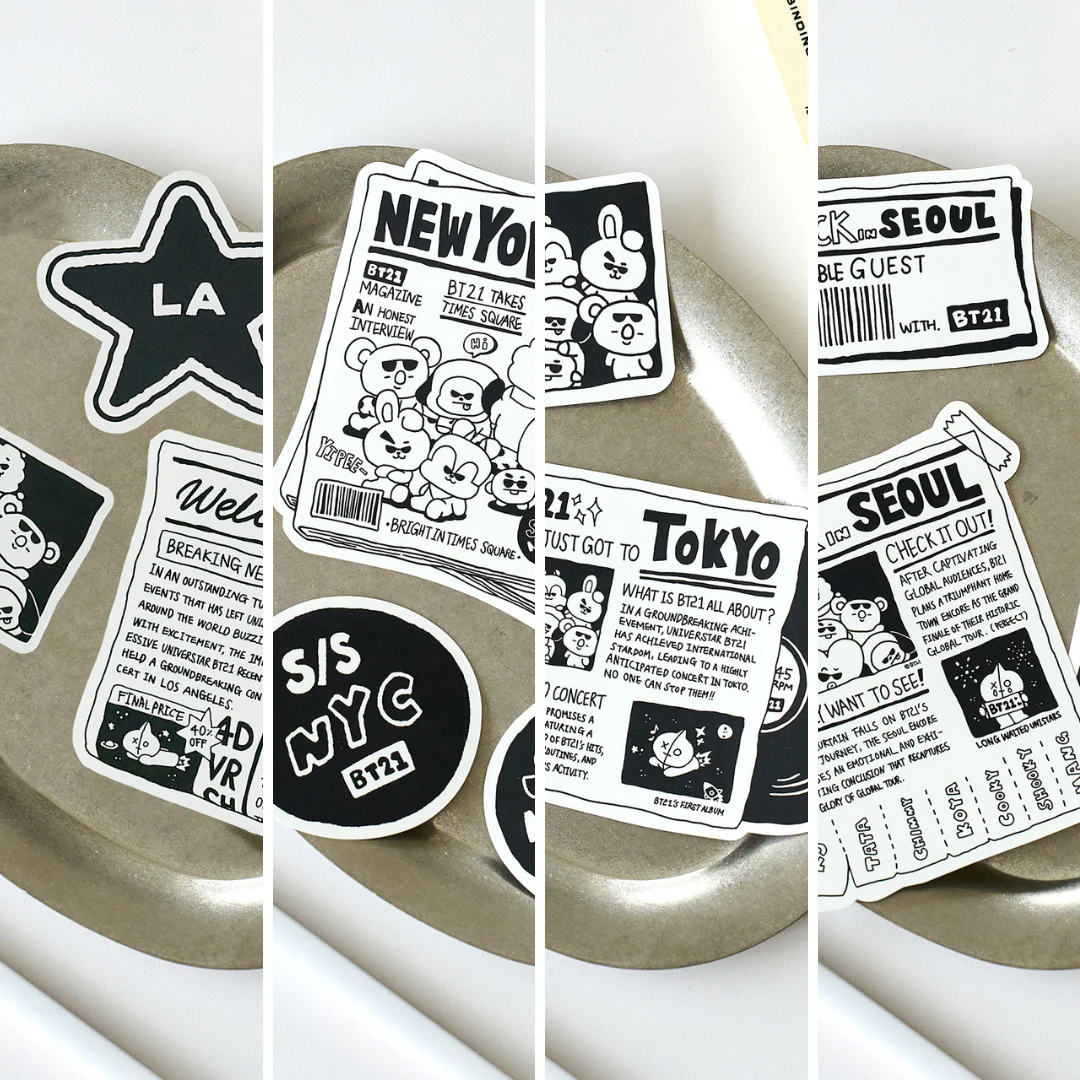 BT21 STICKER CITY EDITION