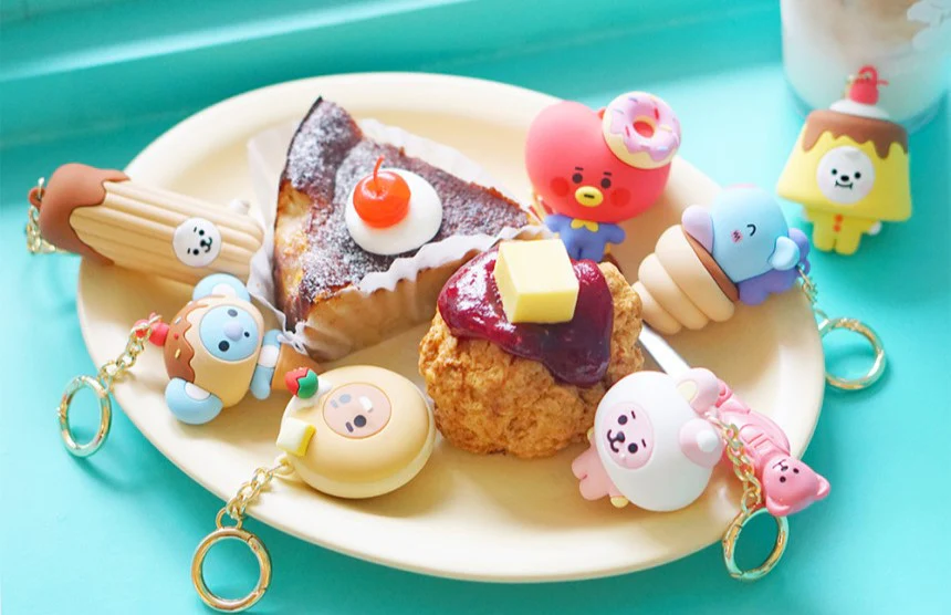 BT21 - SWEETIE FIGURE KEYRING