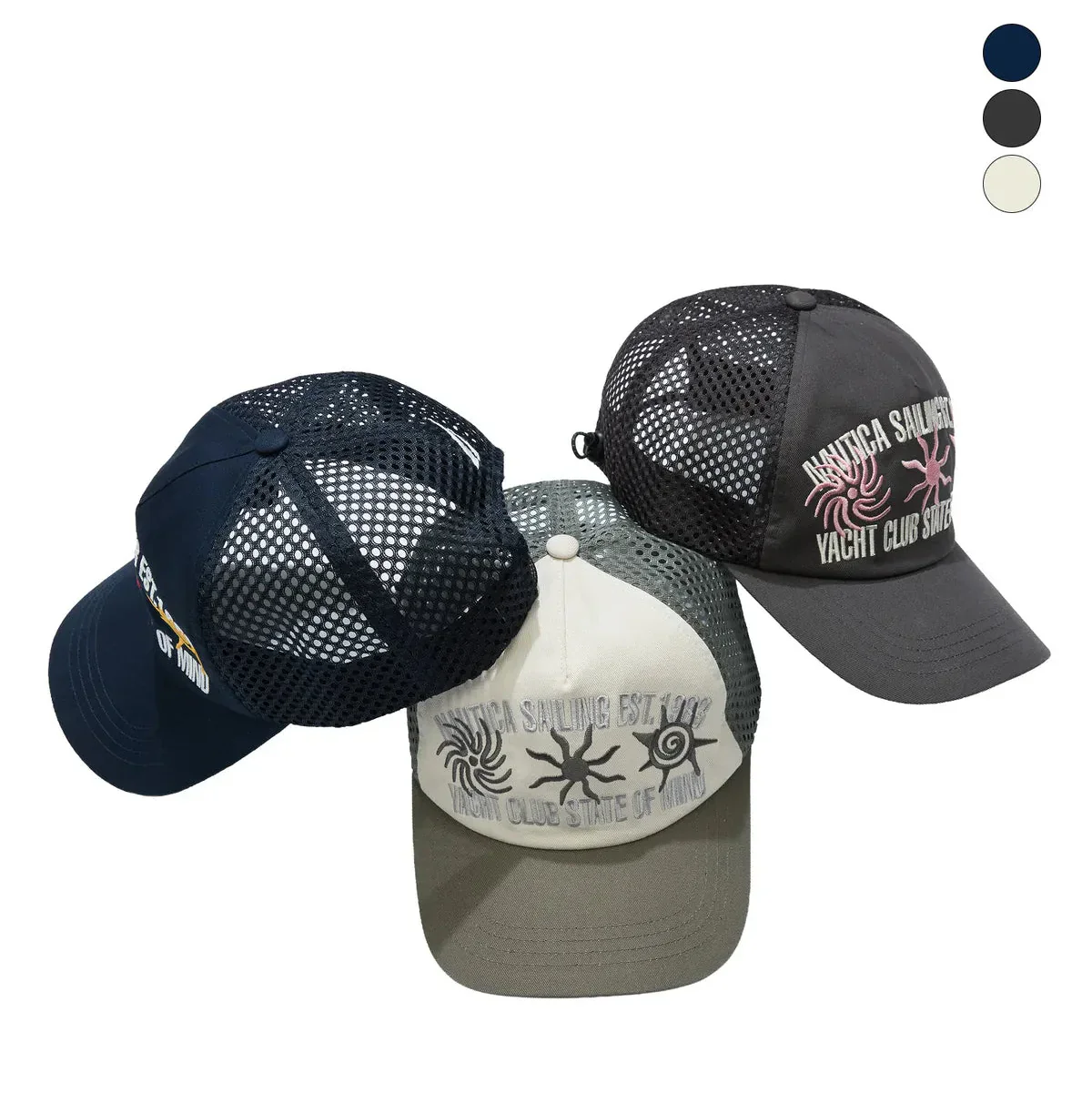 [BTS SUGA PICK] NAUTICA OCEAN TOTEM 5PANEL BALL CAP