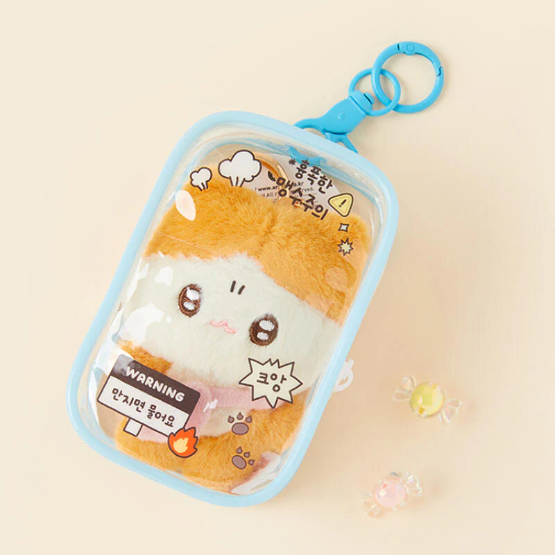 CAREFUL IT BITES! CLEAR POUCH