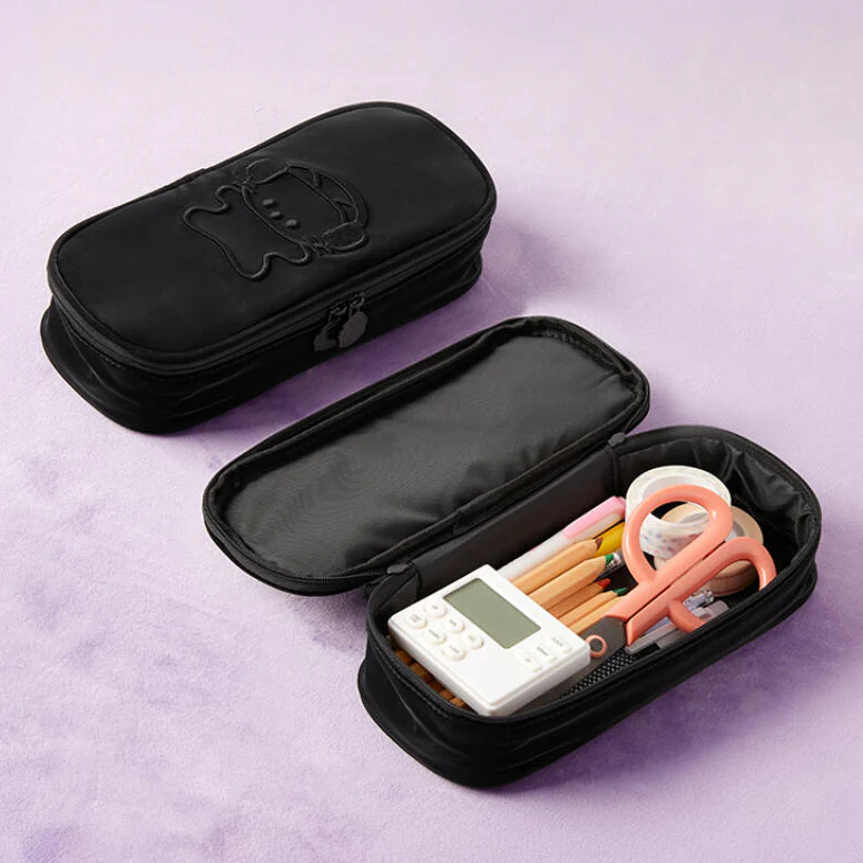CAT WEARING HEADPHONES PENCIL CASE