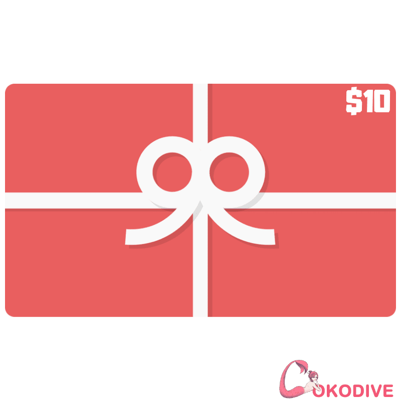 COKODIVE $10 Gift Card