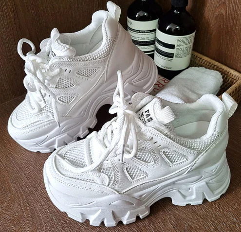 CONCERT VIEW BOOST SNEAKERS - 3.5" (9CM) HEIGHT INCREASING PLATFORM SHOES