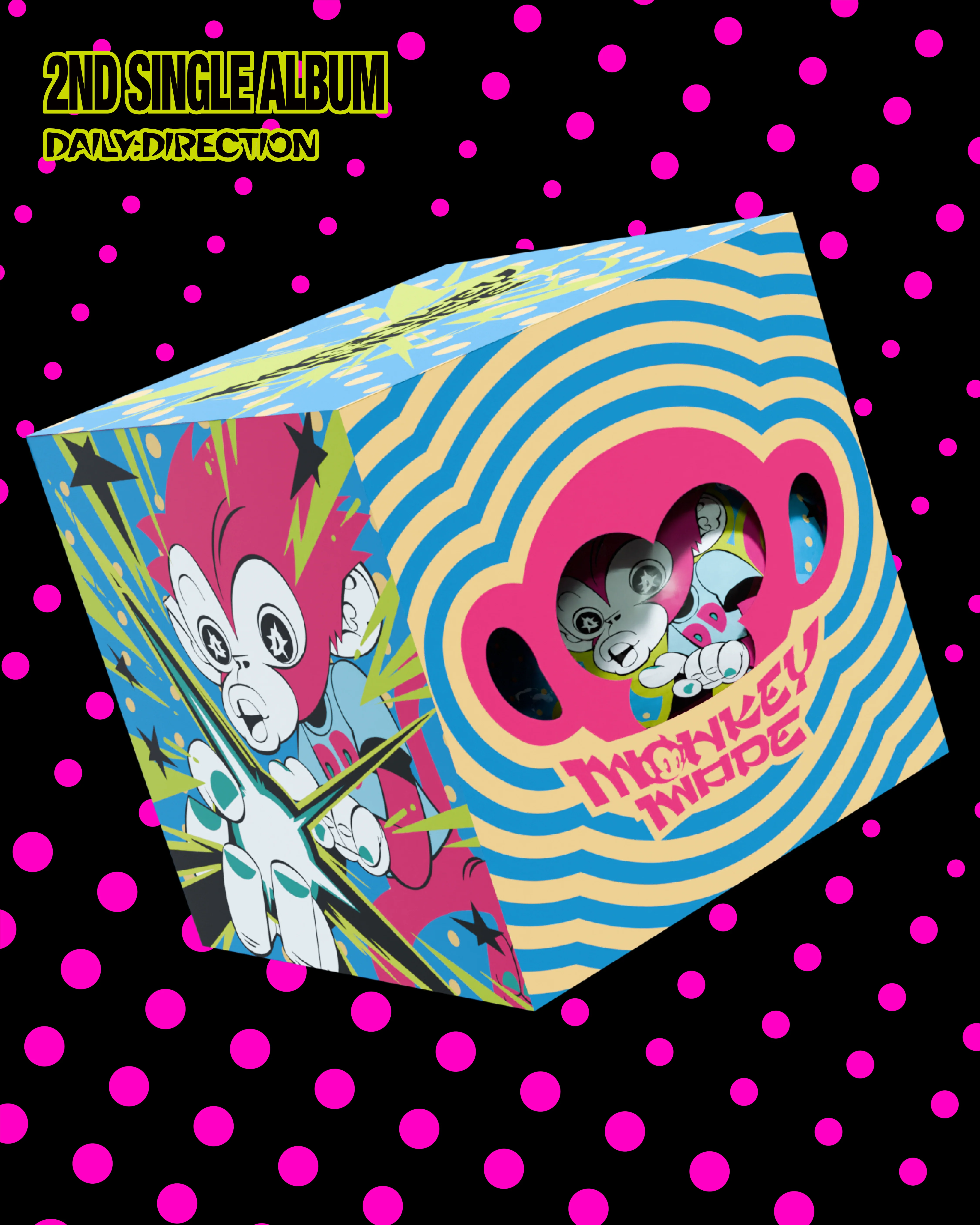DAILY:DIRECTION - MONKEY MODE 2ND SINGLE ALBUM WEVERSE SHOP GIFT GACHA VER