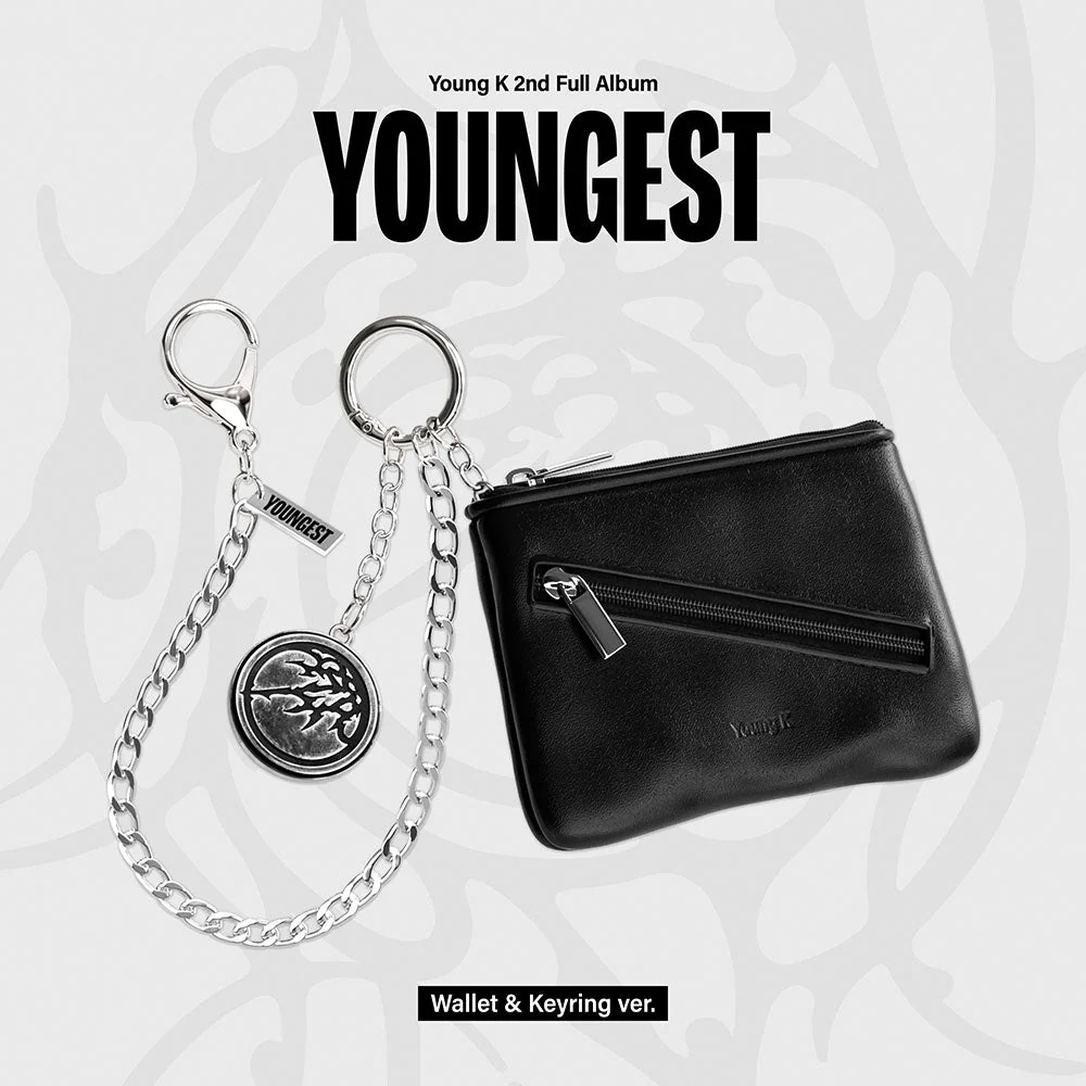 DAY6 YOUNG K - YOUNGEST 2ND FULL ALBUM FANS GIFT WALLET & KEYRING VER