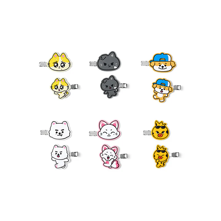 ENHYPEN - INSIDE YOUR POCKET, ENCHIN CHARACTER OFFICIAL MD HAIR PIN SET