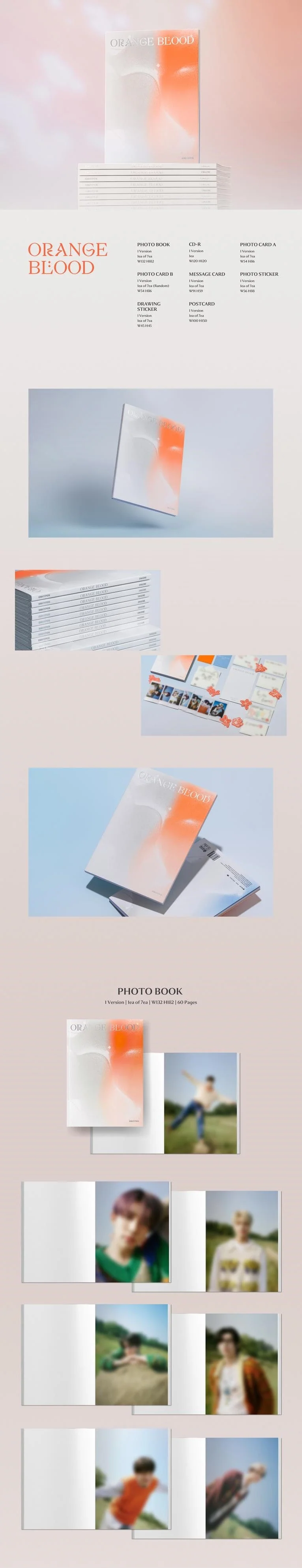 ENHYPEN - ORANGE BLOOD 5TH MINI ALBUM ENGENE VER. - Image 2