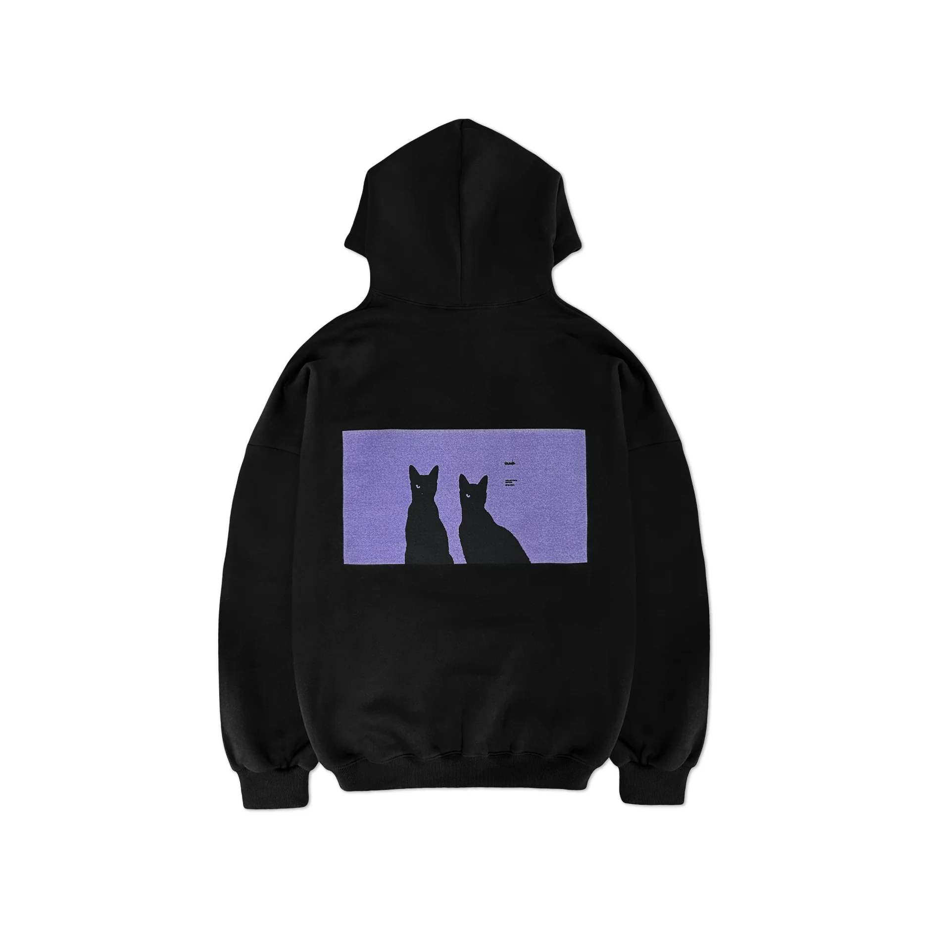 EPIK HIGH - 2024 CONCERT OFFICIAL MD BLACK CAT NERO HOODY