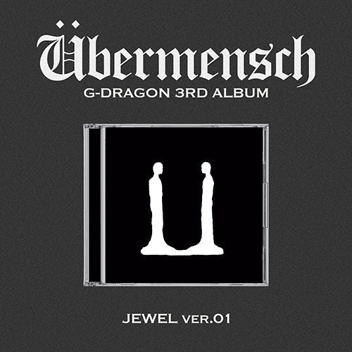 G-DRAGON - UBERMENSCH 3RD ALBUM JEWEL CASE VER VER.1