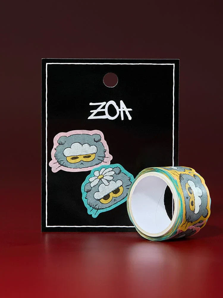 G-DRAGON - ZO&FRIENDS ZOAFUL WINTER POP UP OFFICIAL MD ROLL STICKER - Image 2