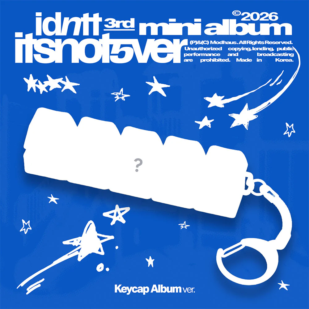 IDNTT - ITSNOTOVER 3RD MINI ALBUM KEYCAP ALBUM VER