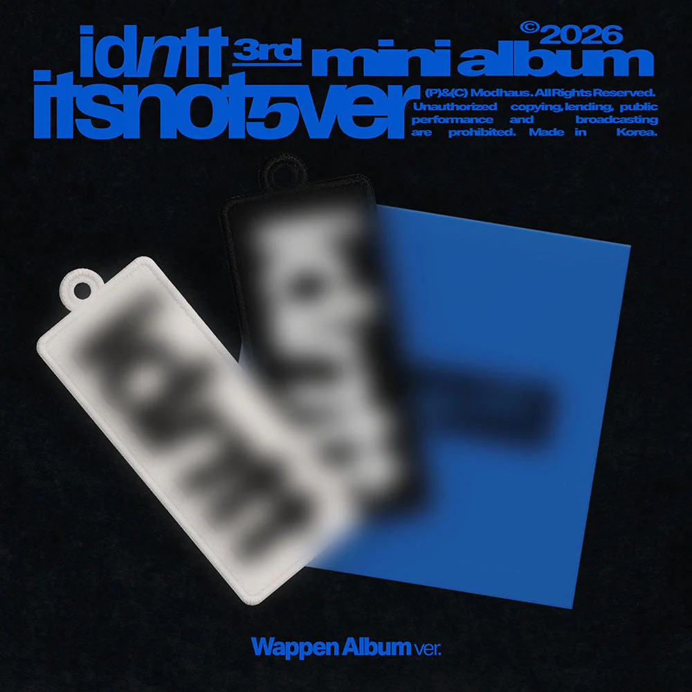 IDNTT - ITSNOTOVER 3RD MINI ALBUM WAPPEN ALBUM VER