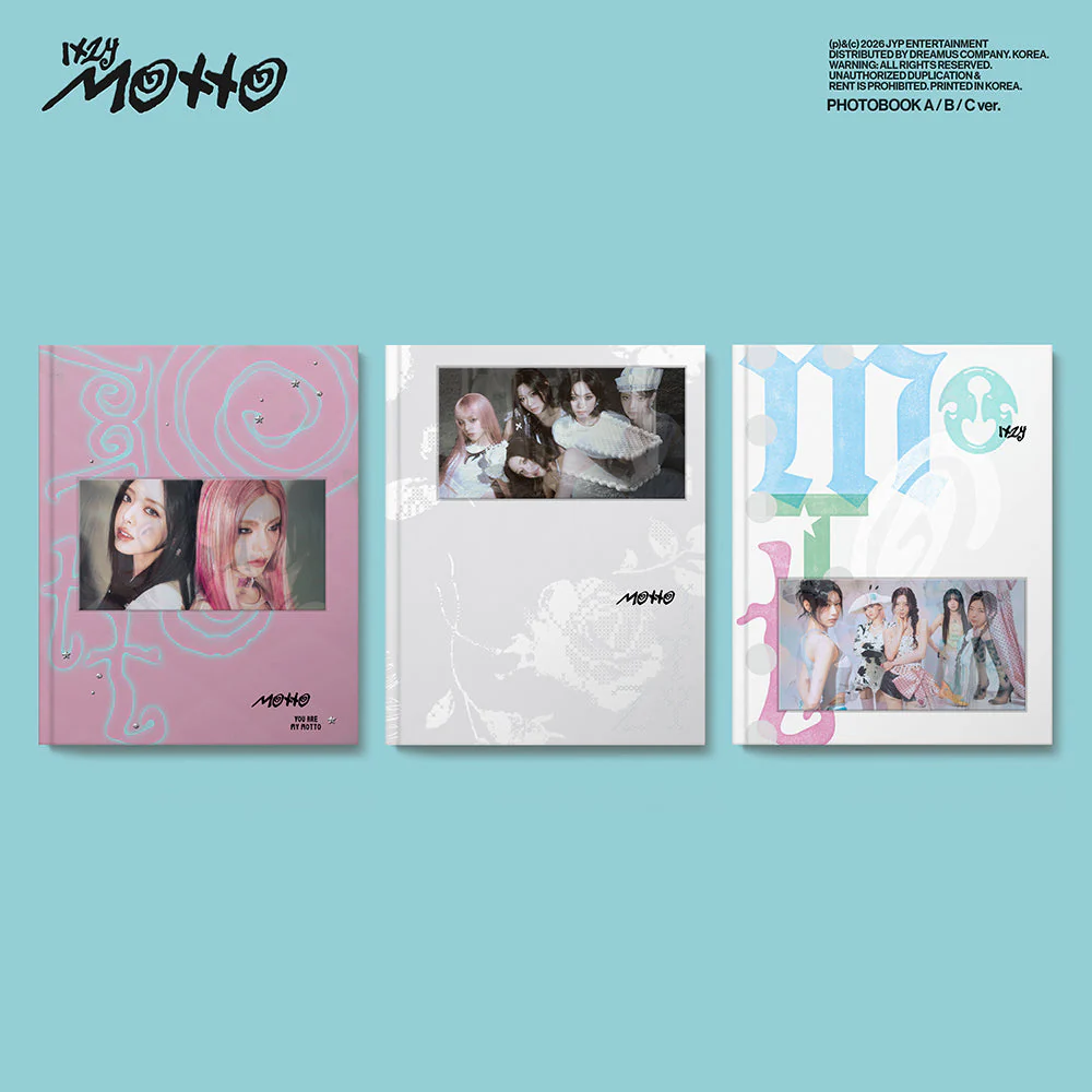 ITZY - MOTTO MINI ALBUM MUSICKOREA GIFT PHOTOBOOK VER RANDOM
