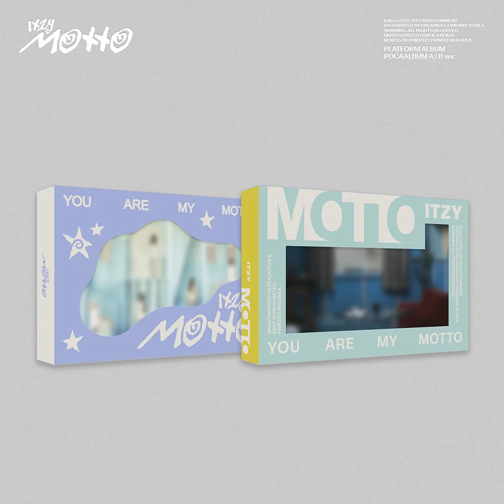ITZY - MOTTO MINI ALBUM POCAALBUM VER SET