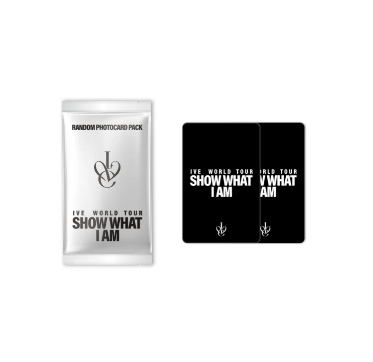 IVE - SHOW WHAT I AM WORLD TOUR OFFICIAL MD RANDOM PHOTOCARD PACK