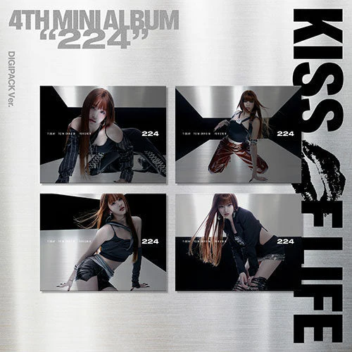 KISS OF LIFE - 224 4TH MINI ALBUM DIGIPACK VER SET