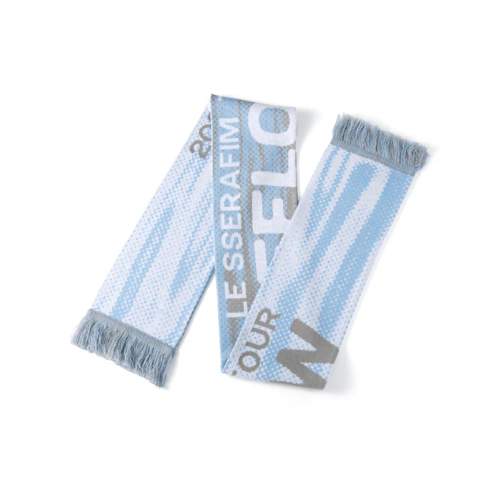 LE SSERAFIM - PUREFLOW 2026 TOUR OFFICIAL MD SLOGAN MUFFLER