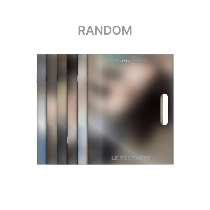 LE SSERAFIM - PUREFLOW 2ND ALBUM WEVERSE SHOP GIFT COMPACT VER RANDOM