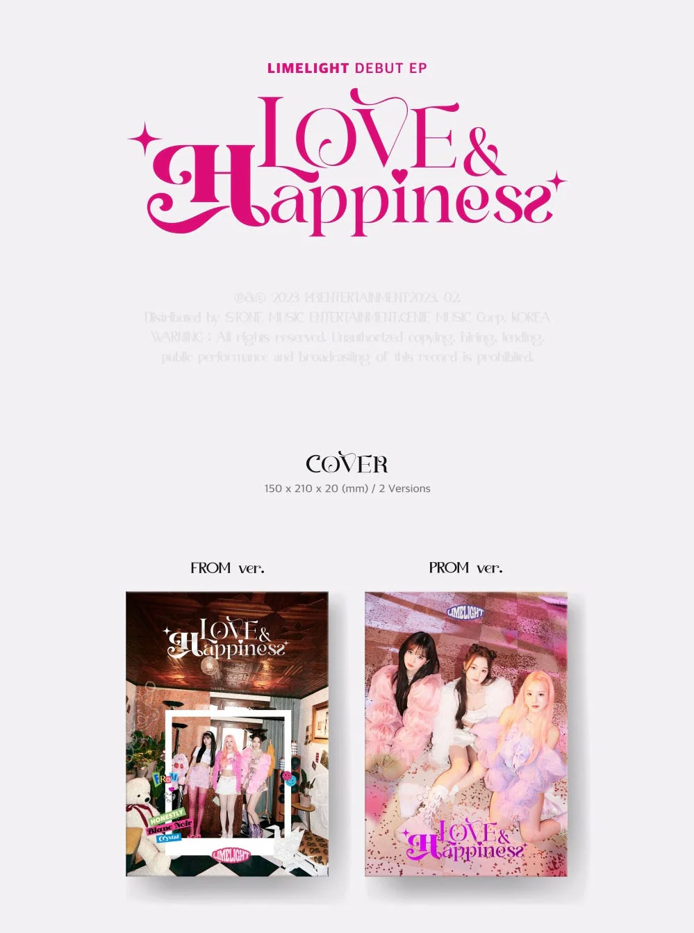 LIMELIGHT - LOVE HAPPINESS DEBUT EP ALBUM - Image 2