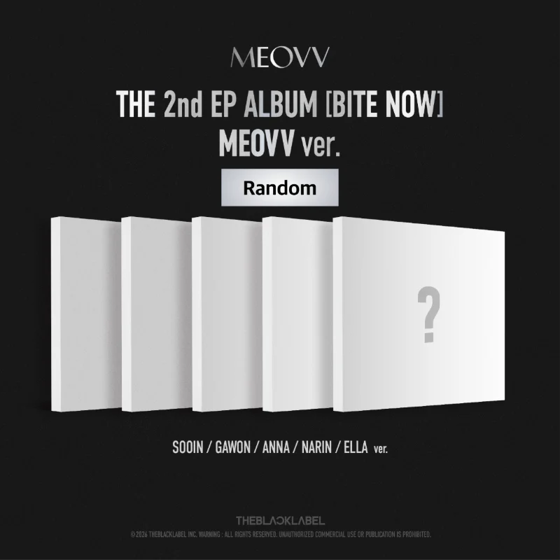 MEOVV - BITE NOW 2ND EP ALBUM TBL GIFT MEOVV VER RANDOM
