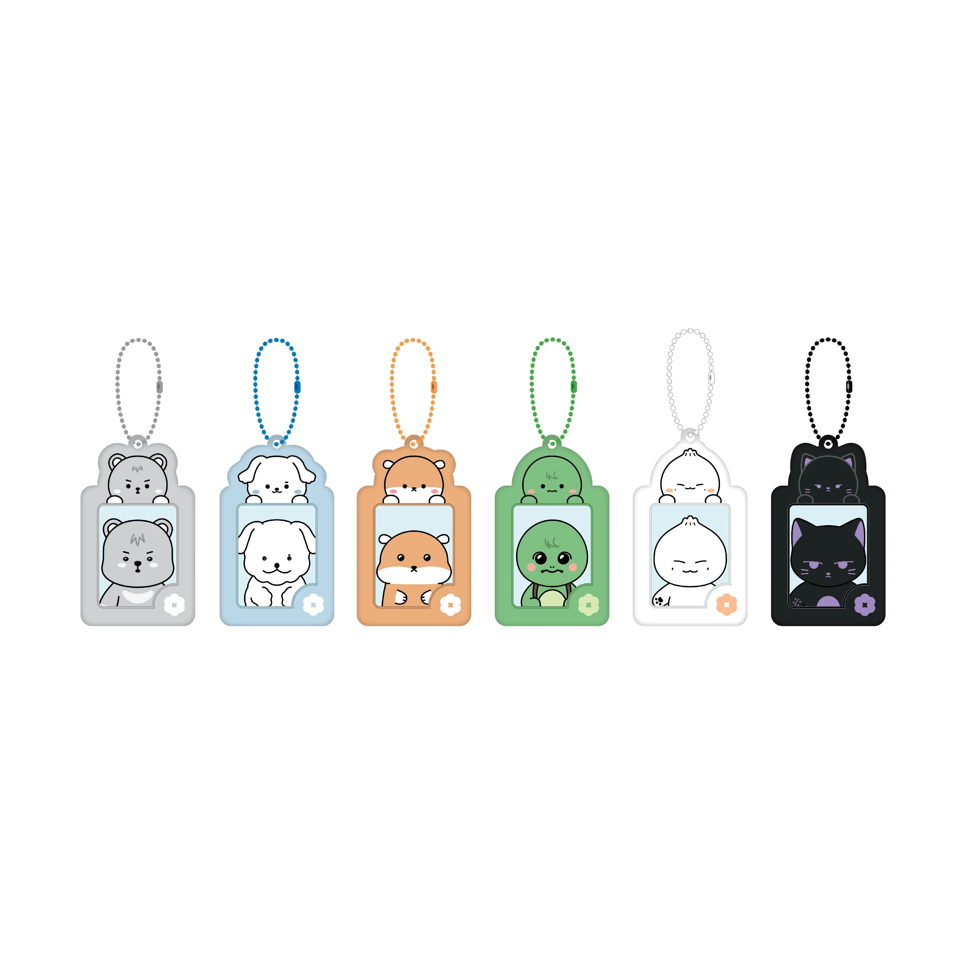 MONSTA X - MONMUGCHI X : WELCOME PARTY POP UP STORE OFFICIAL MD MONMUNGCHI X ID PHOTO HOLDER KEYRING