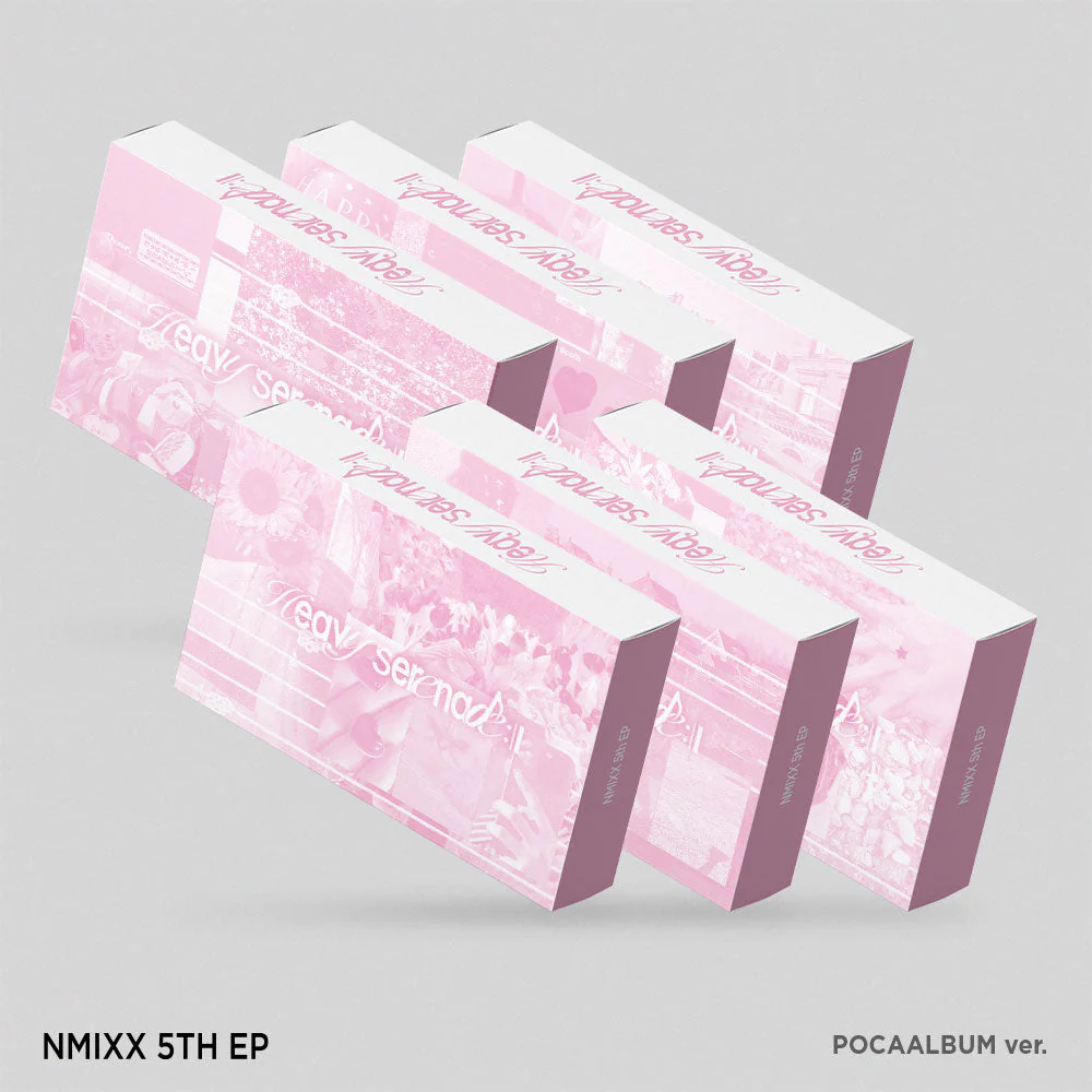 NMIXX - HEAVY SERENADE 5TH EP ALBUM PLATFORM ALBUM (POCAALBUM) VER SET