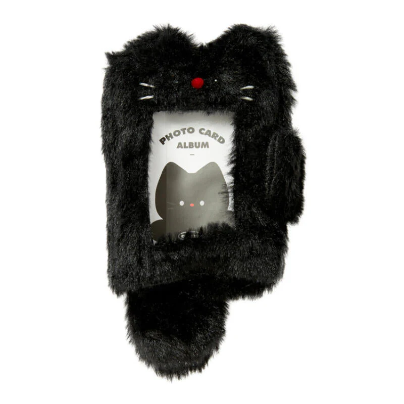 OPEN PHOTOCARD BOOK BLACK CAT