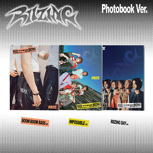 RIIZE - RIIZING 1ST MINI ALBUM PHOTOBOOK RANDOM